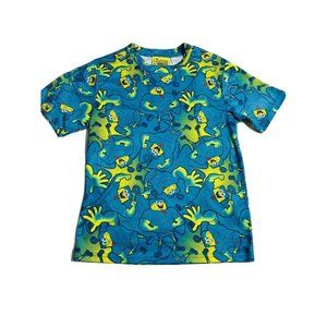 Spongebob Squarepants Short Sleeve Boys Poly Tee T-Shirt Size 10/12 Youth